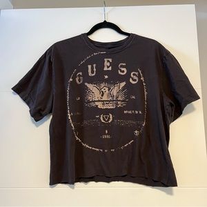 Guess | Cropped Branded Tee Shirt